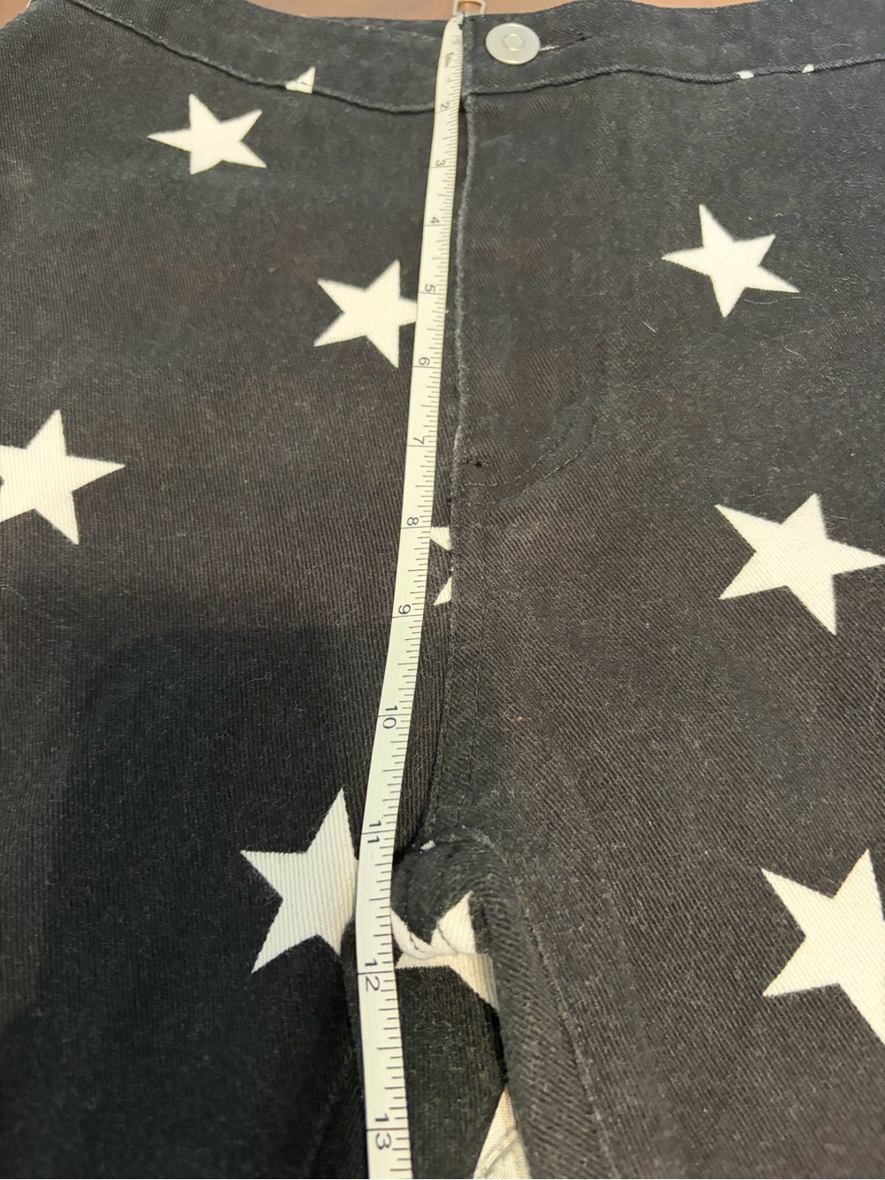 Altar’d State Black Star Print Flared Jeans - Picture 6 of 6